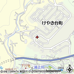 長崎県長崎市けやき台町5-5周辺の地図