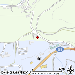 長崎県諫早市森山町上井牟田1255周辺の地図