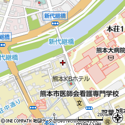 中島学園周辺の地図
