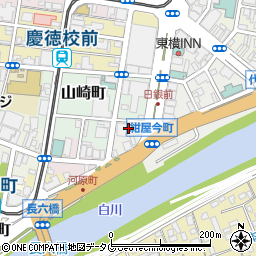 ＡＬＳＯＫ　熊本支社周辺の地図