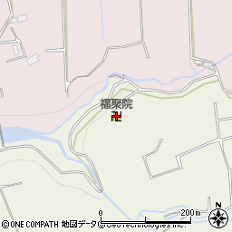 福聚院周辺の地図