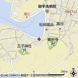 蒲江商工会周辺の地図