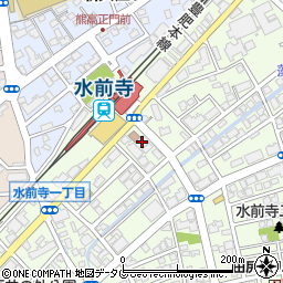 日本通運株式会社熊本支店　経理周辺の地図