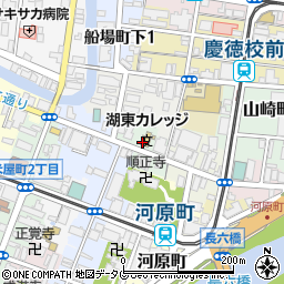 熊本県熊本市中央区上鍛冶屋町周辺の地図