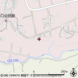 長崎県諫早市飯盛町山口554周辺の地図