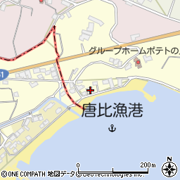 長崎県雲仙市愛野町乙4280周辺の地図