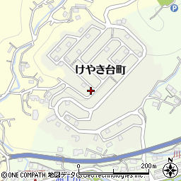 長崎県長崎市けやき台町14-20周辺の地図
