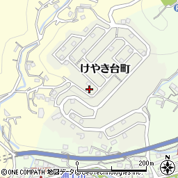 長崎県長崎市けやき台町14-25周辺の地図