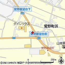 長崎県雲仙市愛野町愛津周辺の地図