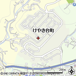 長崎県長崎市けやき台町14-19周辺の地図