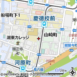 近宣株式会社　熊本営業所周辺の地図