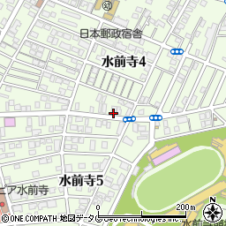 セブンイレブン熊本競輪場通り店周辺の地図