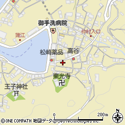 武生石油店周辺の地図
