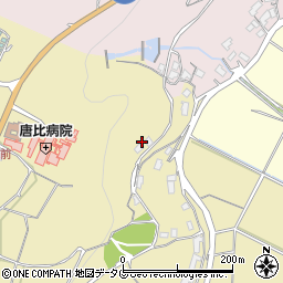 長崎県諫早市森山町唐比西1194周辺の地図