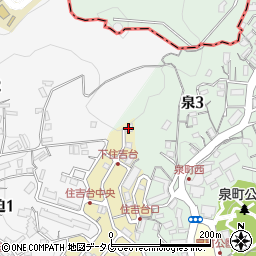 長崎県長崎市住吉台町4-11周辺の地図