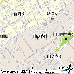 〒862-0914 熊本県熊本市東区山ノ内の地図