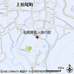 松尾東老人憩の家周辺の地図