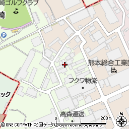 熊本県上益城郡益城町広崎1592-28周辺の地図