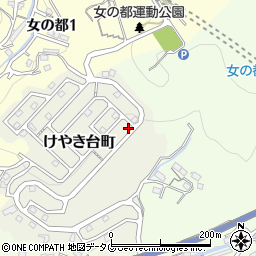 長崎県長崎市けやき台町10-1周辺の地図