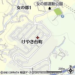 長崎県長崎市けやき台町11-7周辺の地図