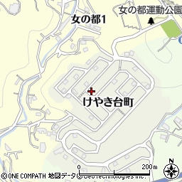 長崎県長崎市けやき台町18-12周辺の地図