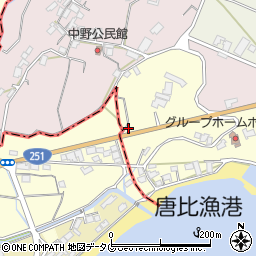 長崎県雲仙市愛野町乙4264周辺の地図