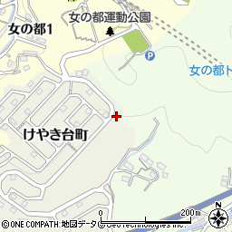 長崎県長崎市けやき台町20周辺の地図