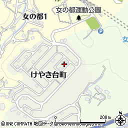 長崎県長崎市けやき台町11-2周辺の地図