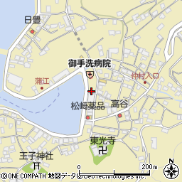 蒲江土建有限会社周辺の地図