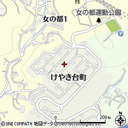 長崎県長崎市けやき台町18-7周辺の地図