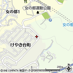 長崎県長崎市けやき台町19-22周辺の地図