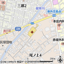 黒潮市場新外店周辺の地図