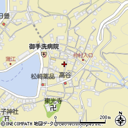 大分県佐伯市蒲江大字蒲江浦2187-2周辺の地図