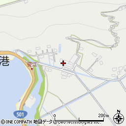 熊本市立　松尾西小学校周辺の地図