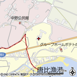長崎県雲仙市愛野町乙3522-1周辺の地図