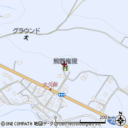 諫早市消防団　第１７分団研修所周辺の地図