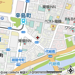 アーバンヘア・ミキ熊本店周辺の地図