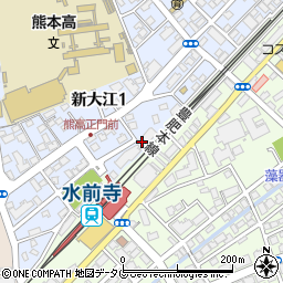 パークマンション熊高正門前周辺の地図