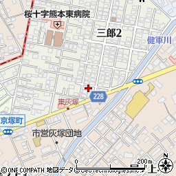 戸島熊本線周辺の地図