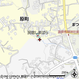 温泉熊野神社周辺の地図