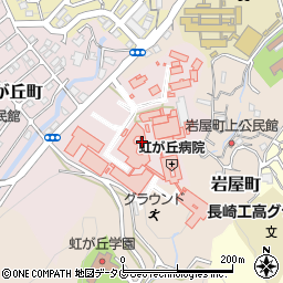 道ノ尾病院（厚生会）周辺の地図