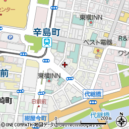 ベリーベスト法律事務所・熊本オフィス周辺の地図