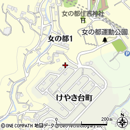 長崎県長崎市けやき台町16-5周辺の地図