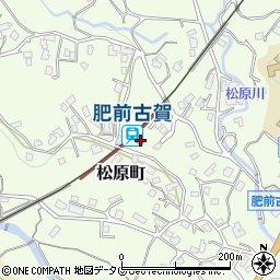 ＪＲ九州レンタカー＆パーキング肥前古賀駅前駐車場周辺の地図