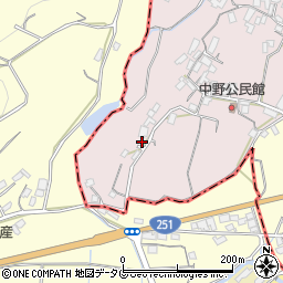 長崎県雲仙市愛野町乙4179周辺の地図