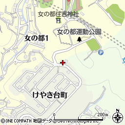 長崎県長崎市けやき台町20-12周辺の地図