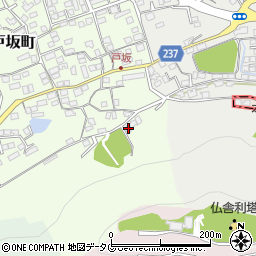 熊本県熊本市西区戸坂町11-4周辺の地図