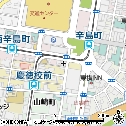 株式会社熊本シティエフエム周辺の地図