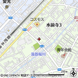 熊本文教会館周辺の地図