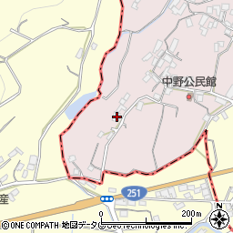 長崎県雲仙市愛野町乙4177周辺の地図